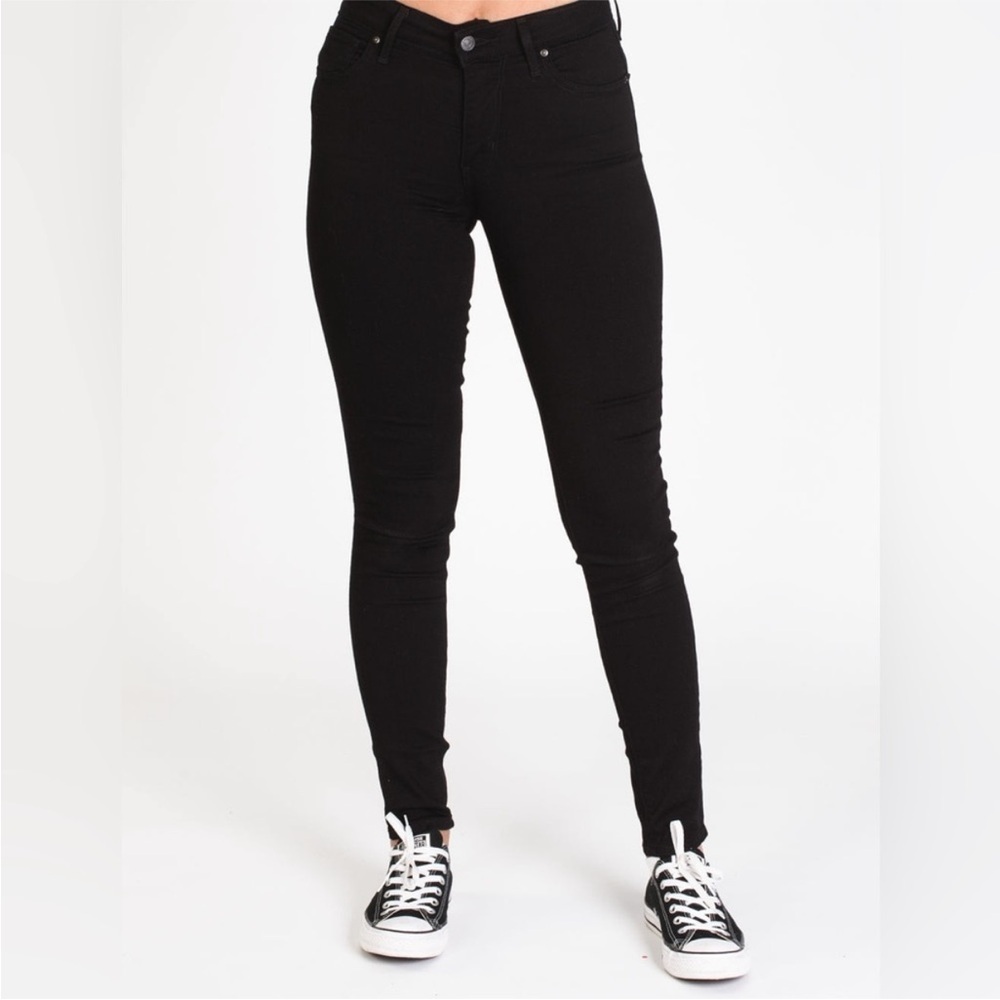 Levi’s 721 High Rise Skinny Jeans in Black Women’s Size 31